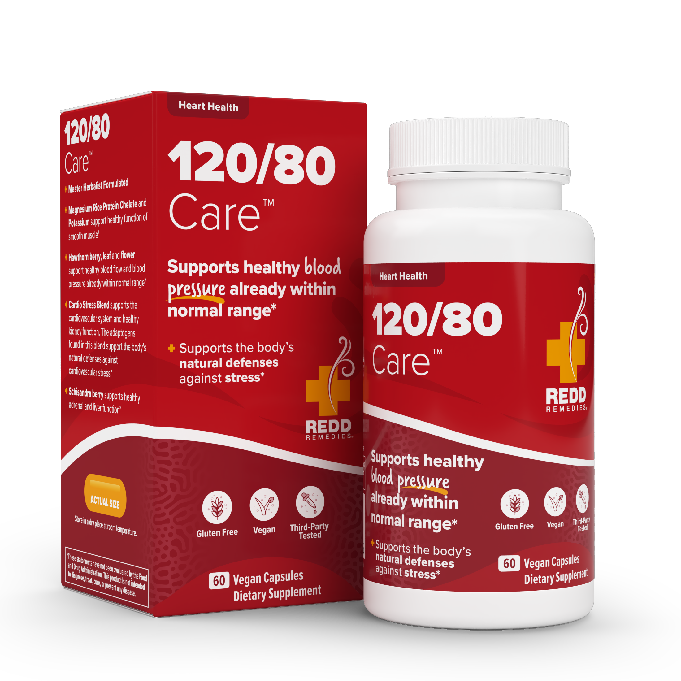 120/80 Care™ - 60 Capsules (Subscribe and Save)